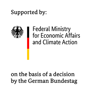 Supported by Federal Ministry for Economic Affairs and Climate Action